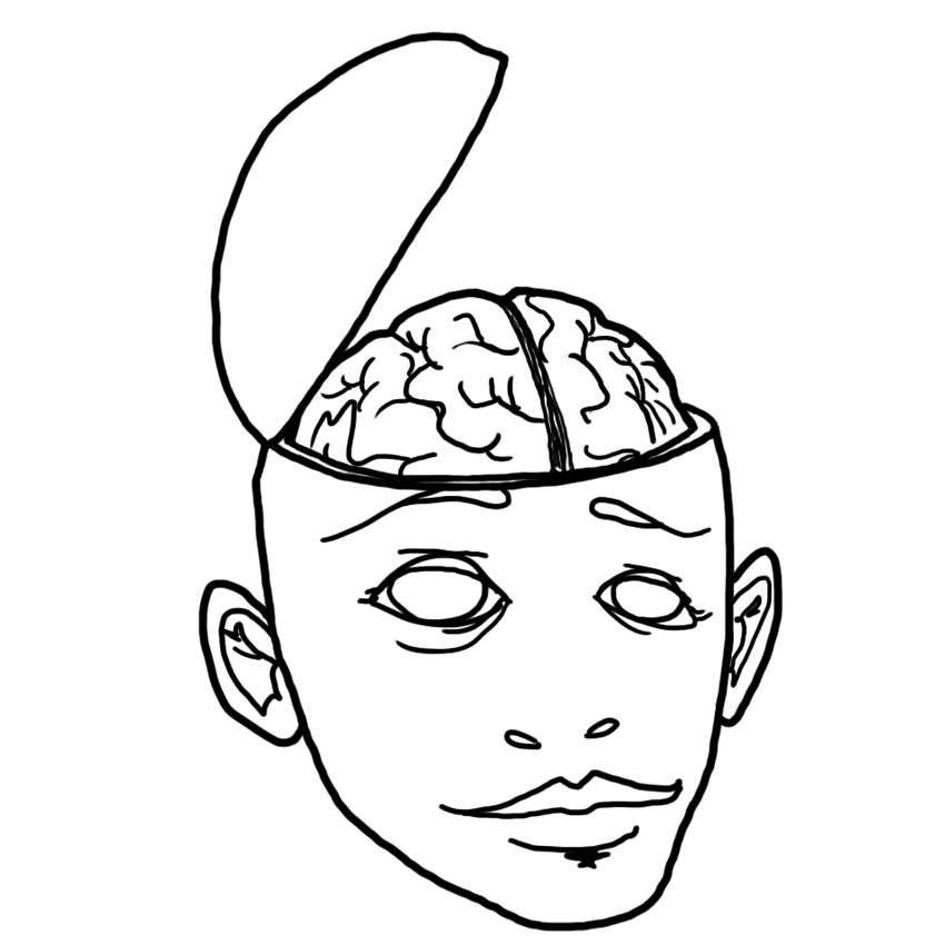 head illustration